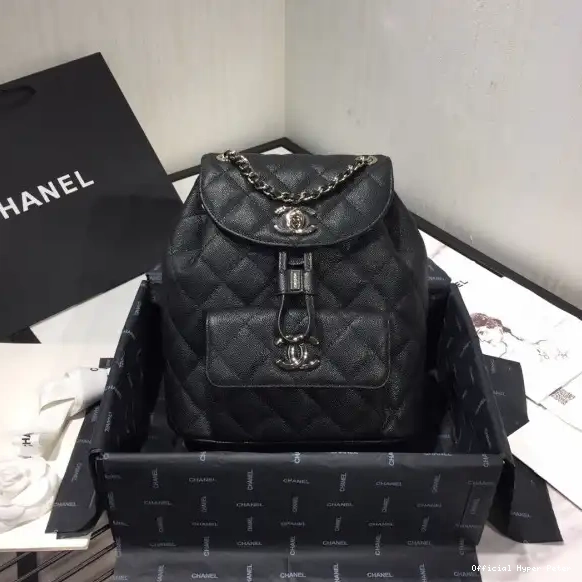 HyperPeter BACKPACK WITH IN CAVIAR GOLD HARDWARE CHANEL 0506
